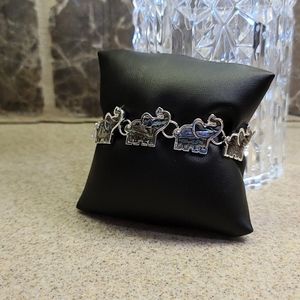 ALABAMA FANS Bracelet Elephant silver 7"